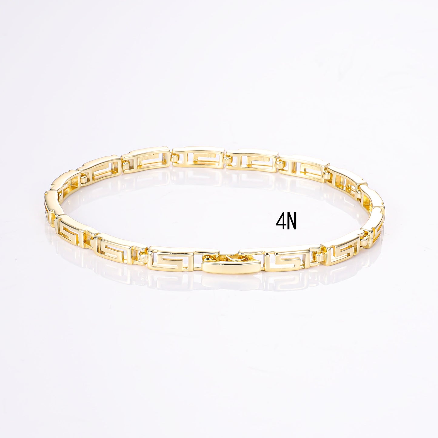 PinkFancy Jewelry 14K Gold-plated copper Hollow Maze wholesale bracelet