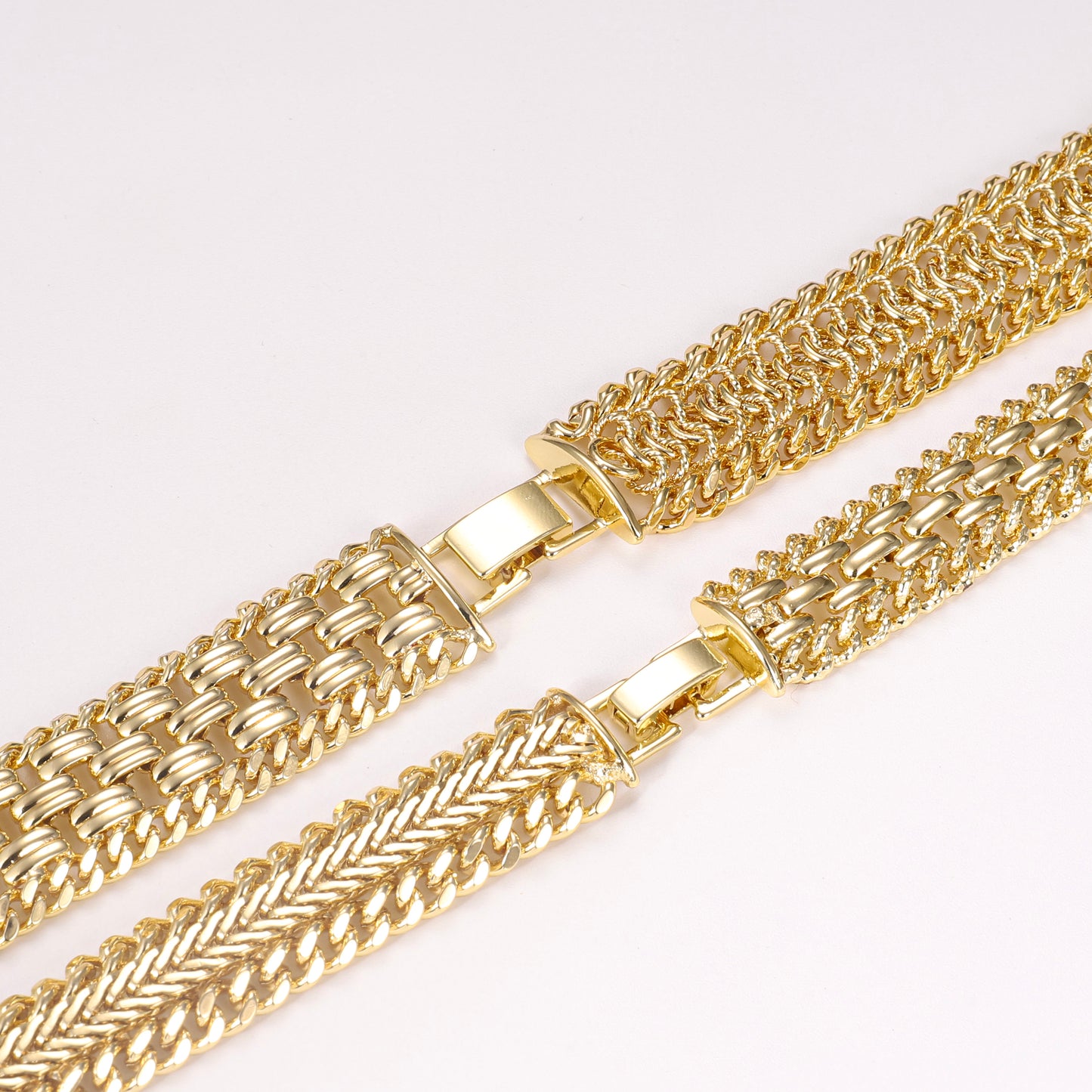 PinkFancy Jewelry 14K Gold-plated copper weaving wholesale bracelet