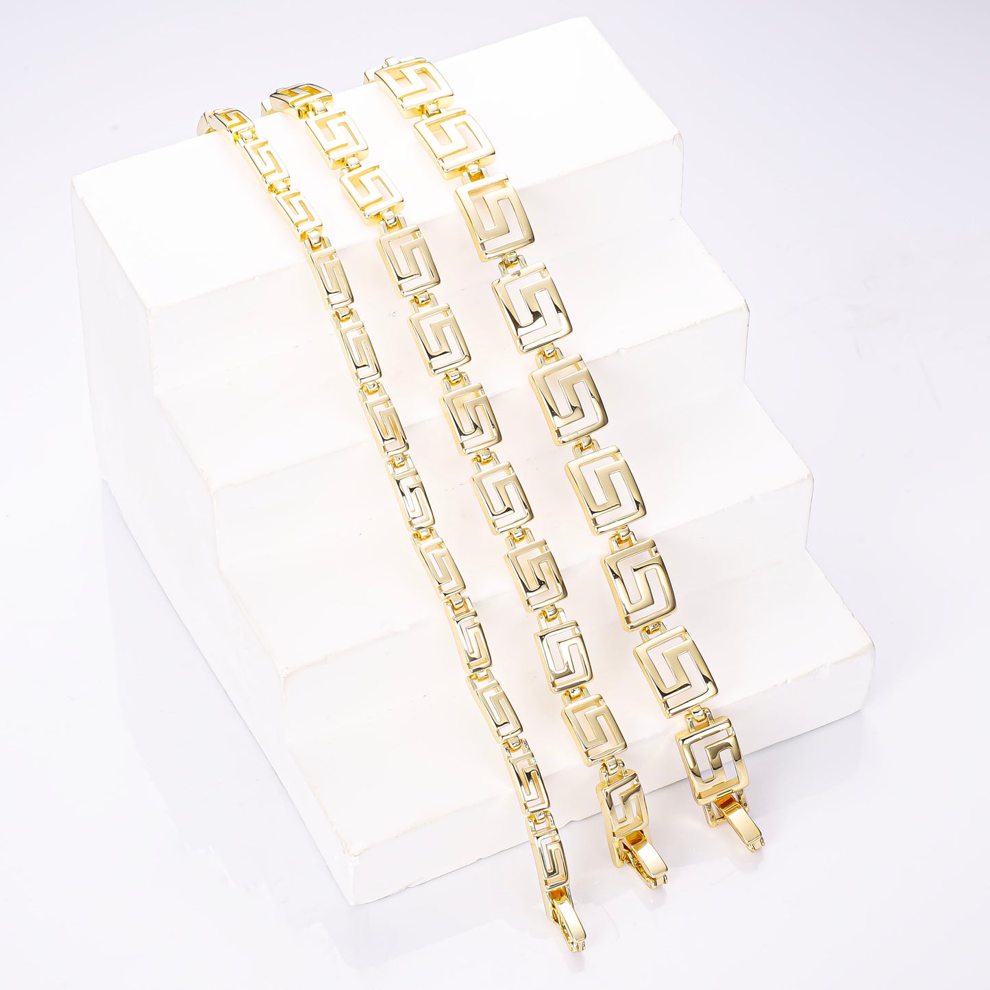 PinkFancy Jewelry 14K Gold-plated copper Hollow Maze wholesale bracelet