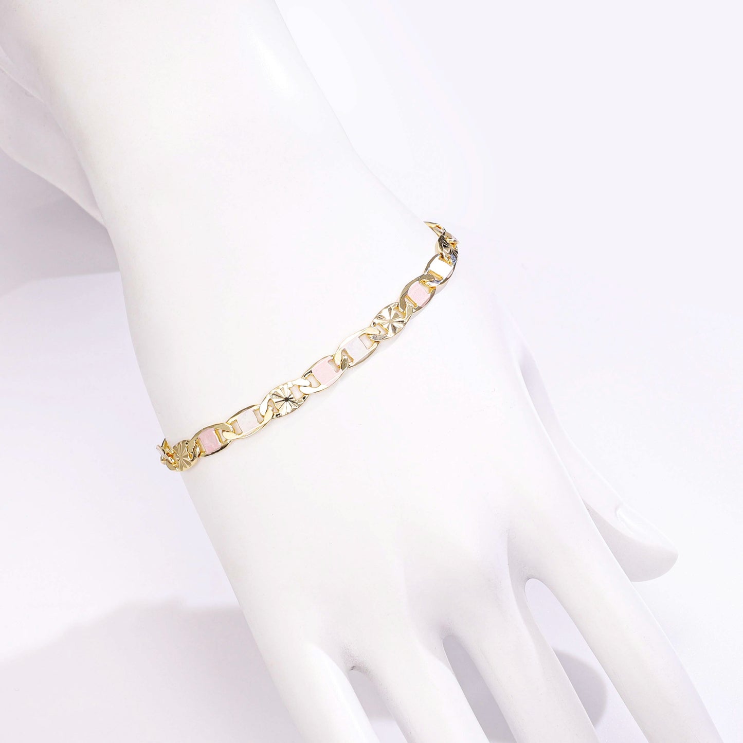 PinkFancy Jewelry 14K Gold-plated copper painting wholesale bracelet