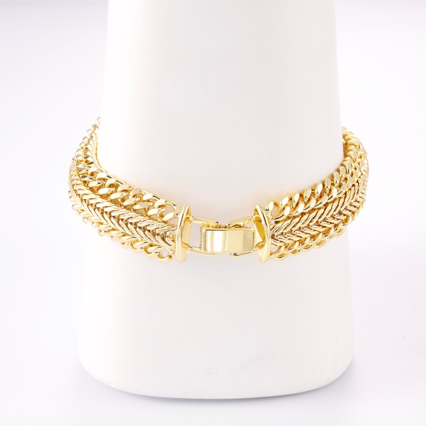PinkFancy Jewelry 14K Gold-plated copper woven wholesale bracelet