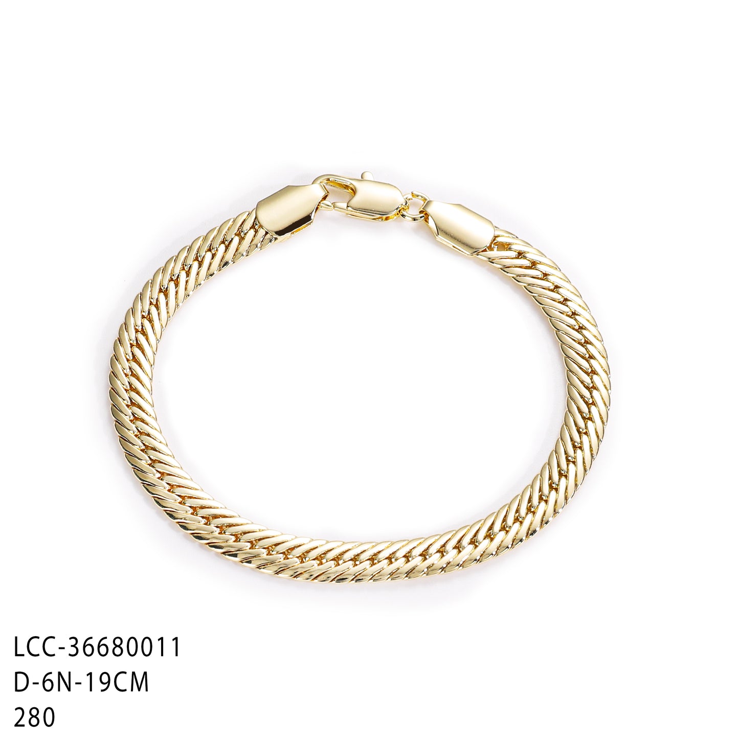 Pink Fancy Jewelry 14K Gold-plated copper cubic zirconia setting Wholesale bracelets