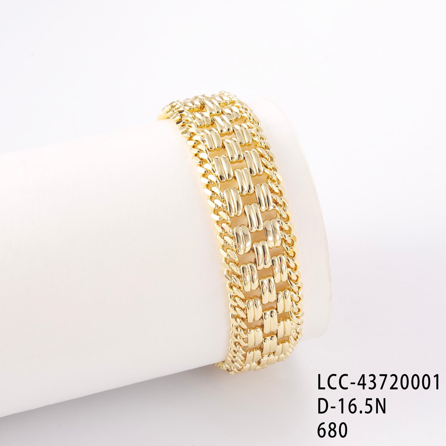 PinkFancy Jewelry 14K Gold-plated copper weaving wholesale bracelet