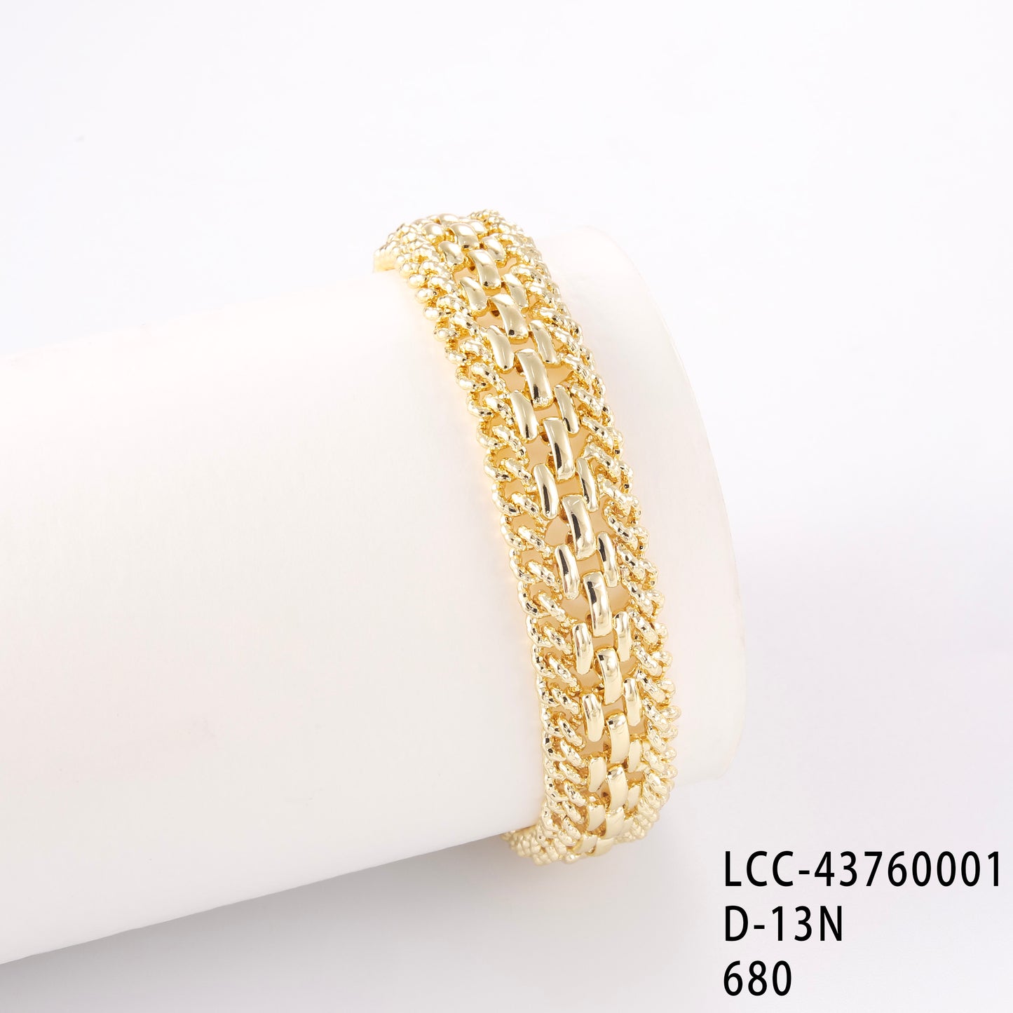 PinkFancy Jewelry 14K Gold-plated copper weaving wholesale bracelet