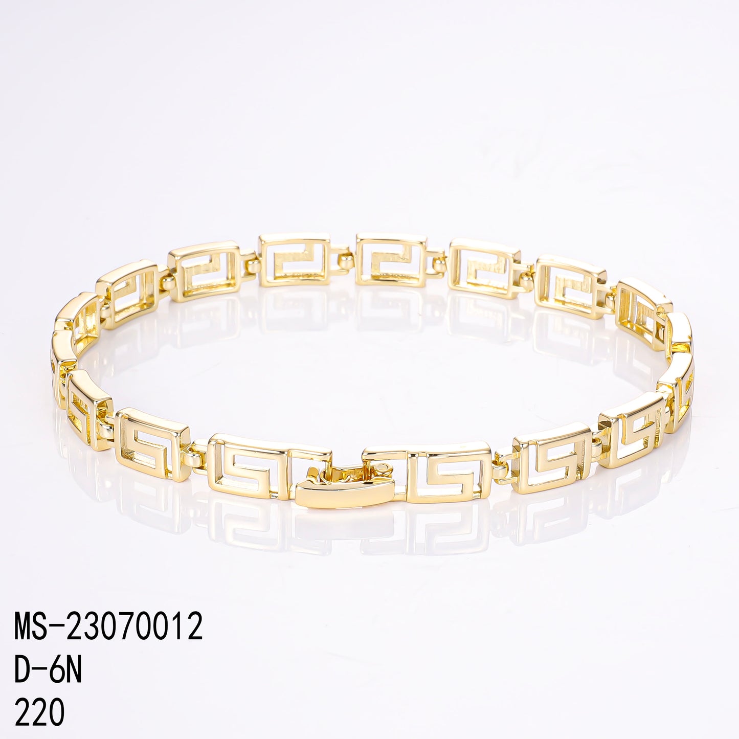 PinkFancy Jewelry 14K Gold-plated copper Hollow Maze wholesale bracelet
