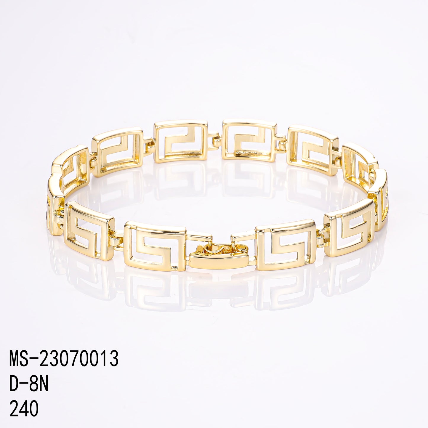 PinkFancy Jewelry 14K Gold-plated copper Hollow Maze wholesale bracelet