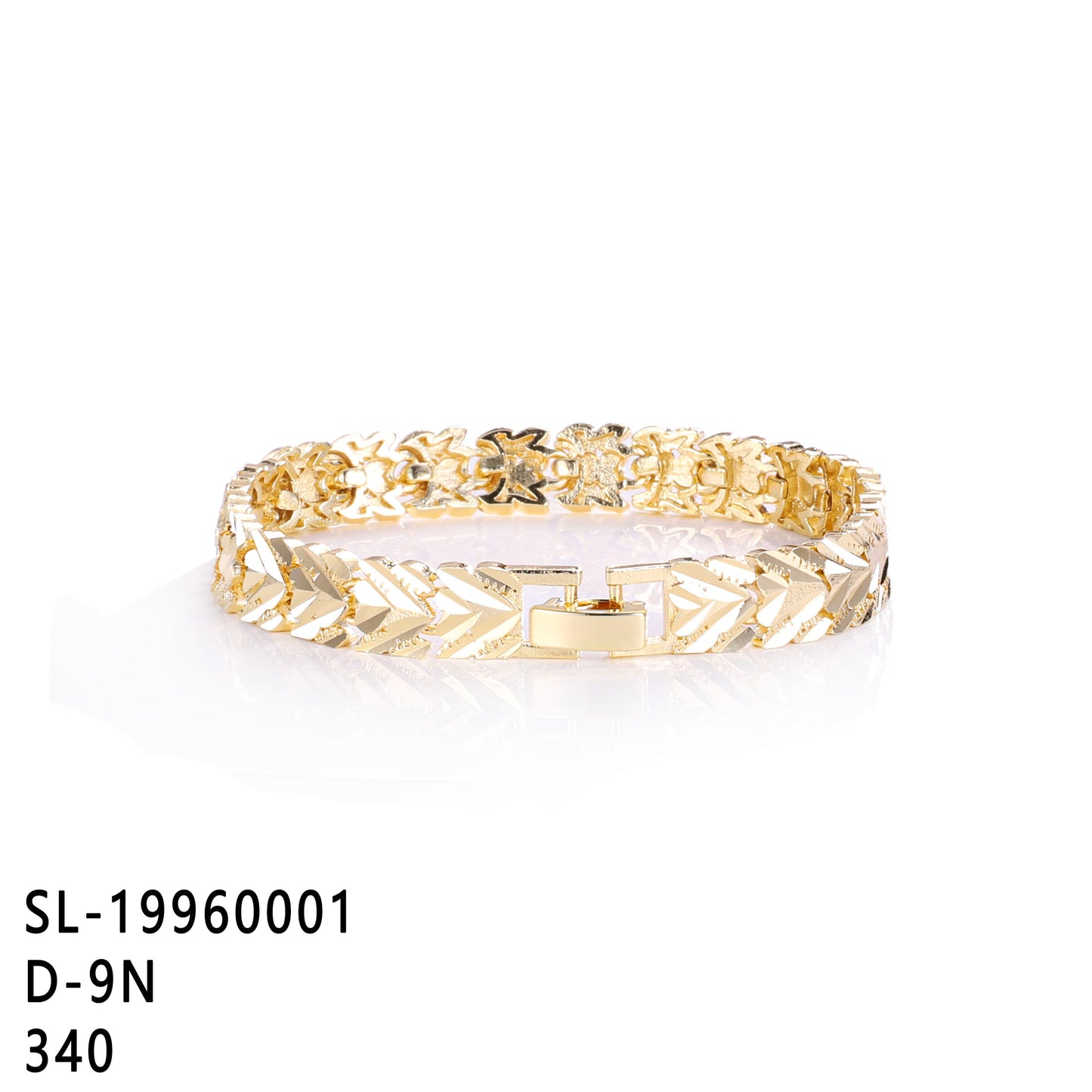 PinkFancy Jewelry 14K Gold-plated copper polymorphic punk wholesale bracelet